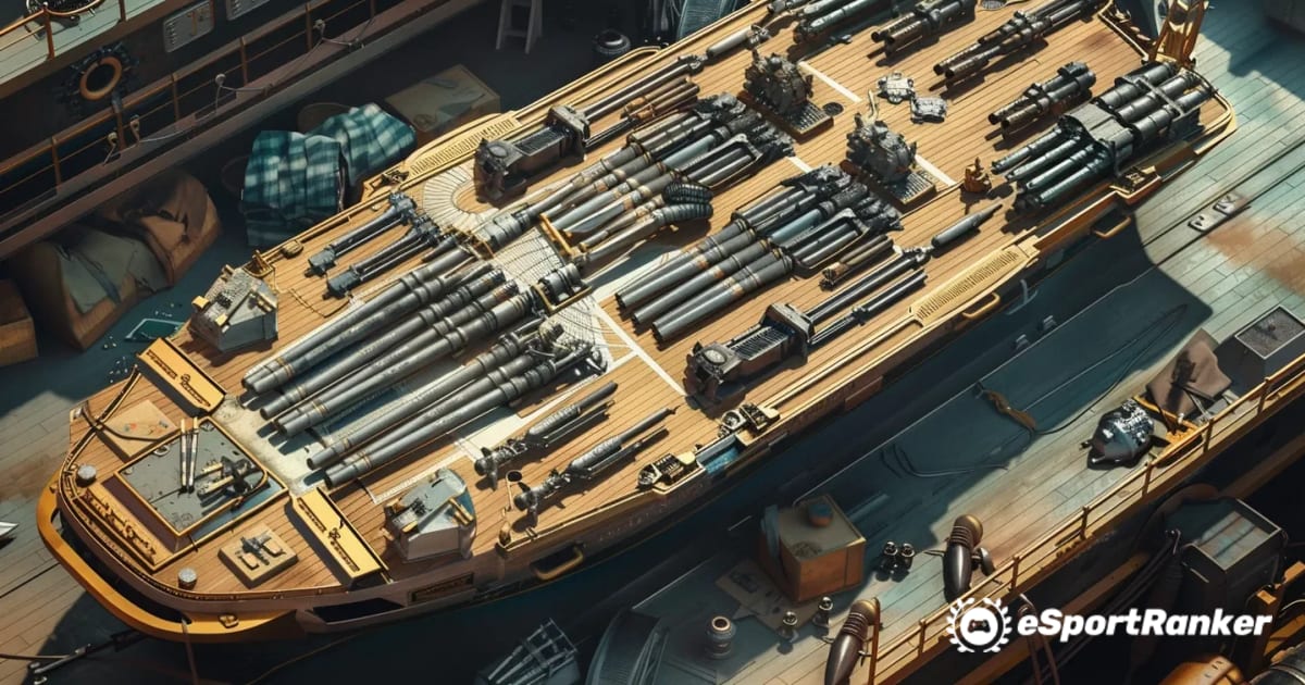 Mestre det åbne hav: Skibsopgraderinger og våbenplaner i kranium og knogler