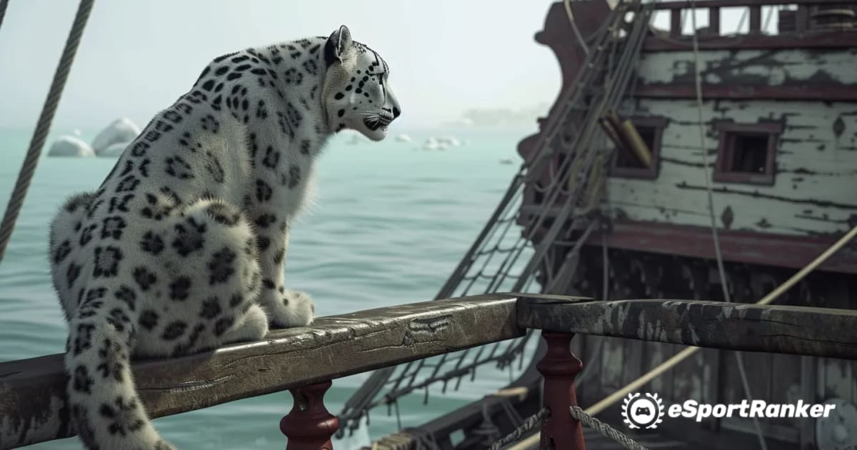Lås op for Snow Leopard Pet i Skull and Bones: En eftertragtet følgesvend til dine eventyr